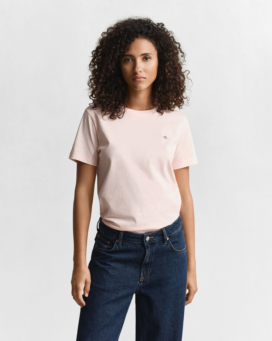 tricou shield - roz caisă
