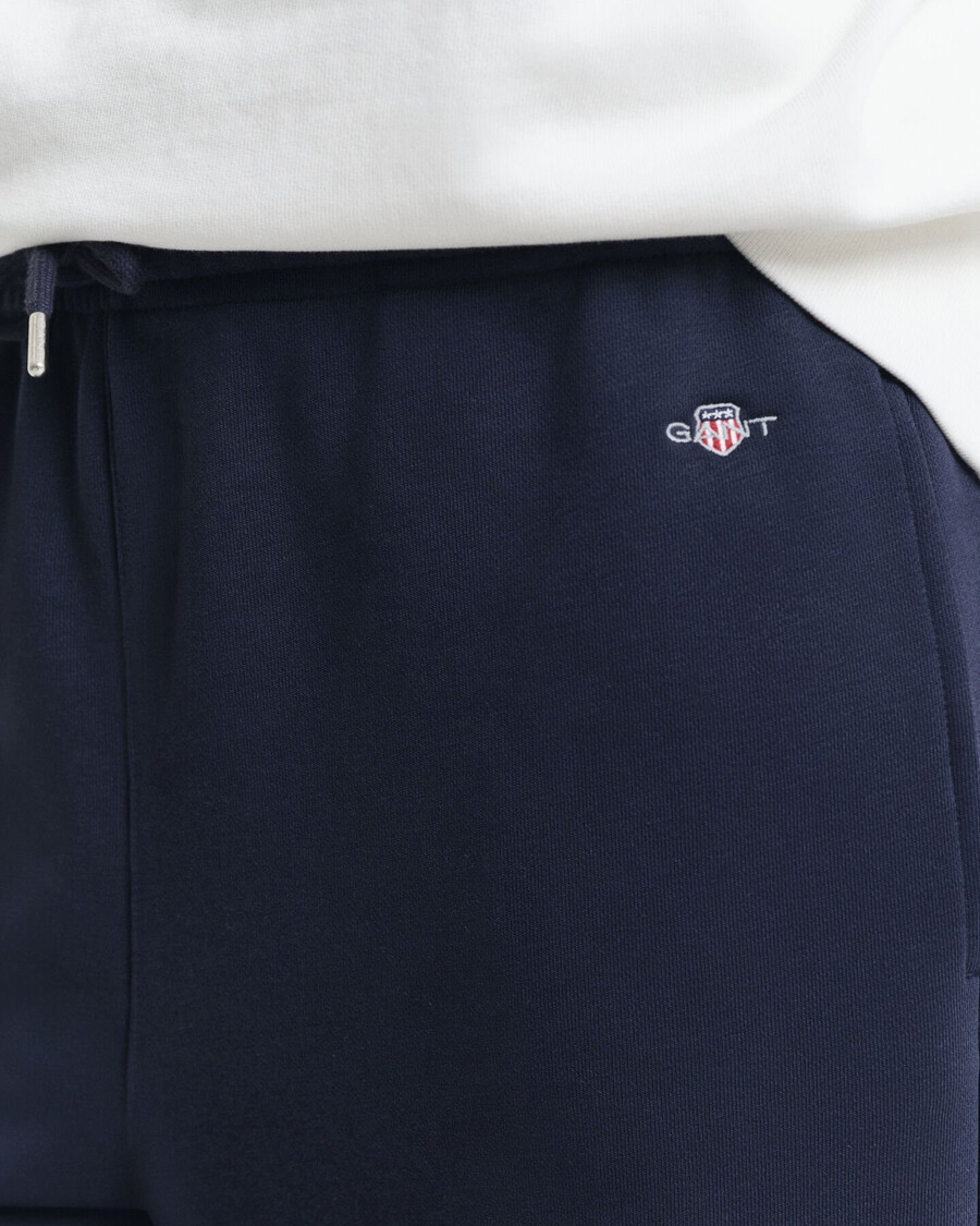 pantaloni de trening shield - albastru de seară