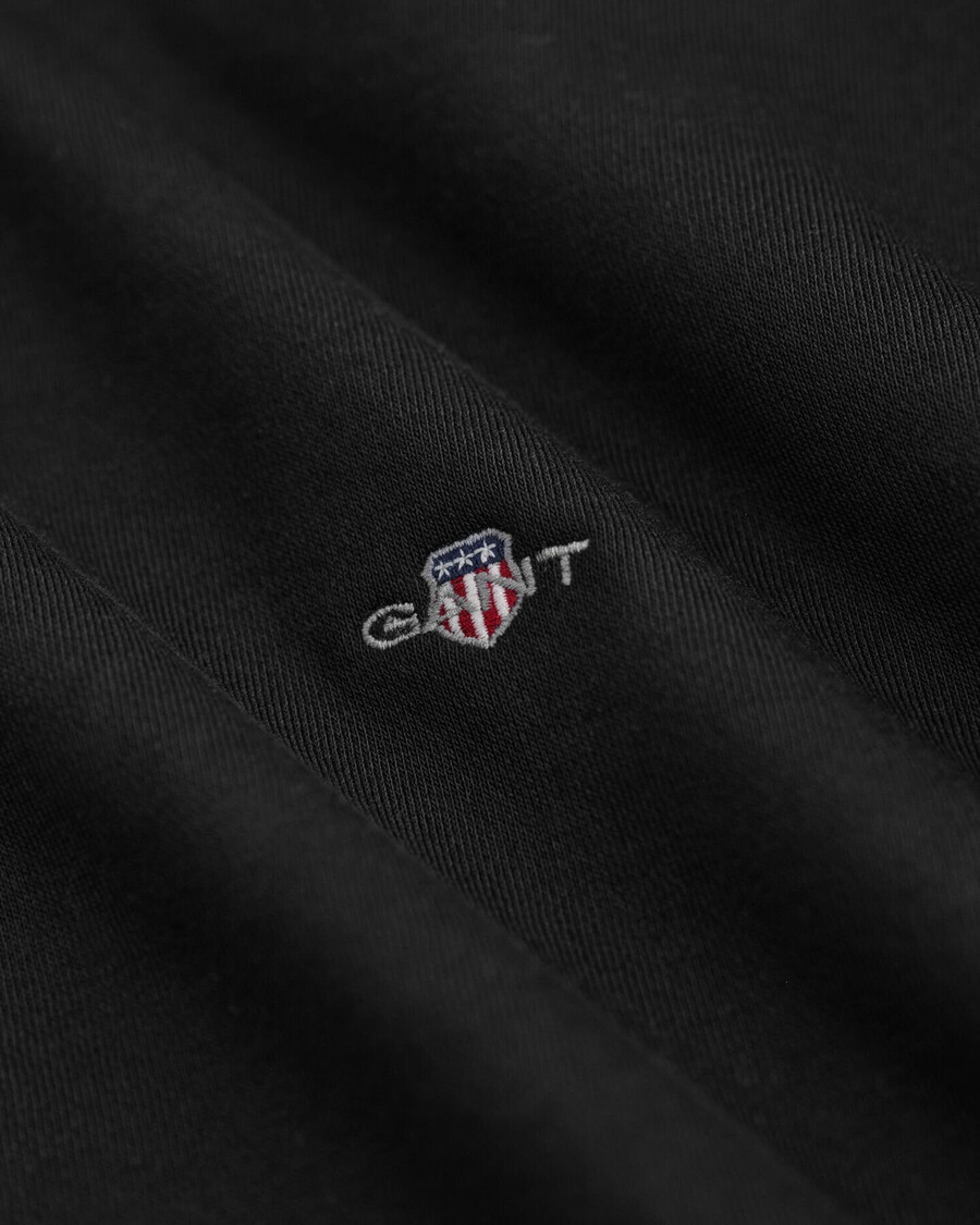 hanorac cu guler rotund shield - negru