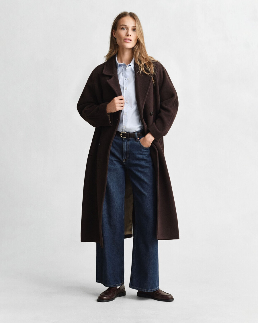 cămașă oxford elastică slim fit - albastru deschis