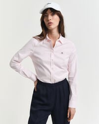 cămașă oxford stretch slim fit - roz deschis