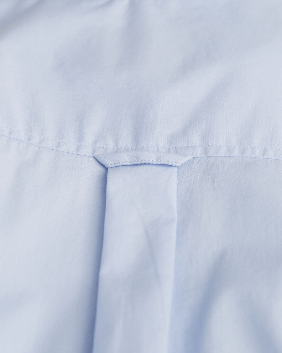 cămașă clasică din poplin croială relaxată - albastru deschis