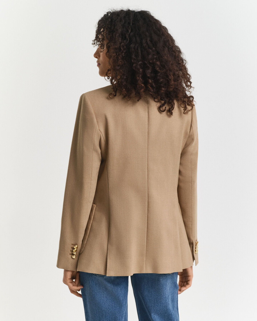 sacou club slim fit - kaki călduros