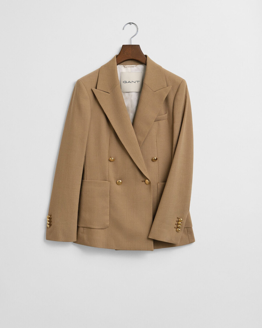 sacou club slim fit - kaki călduros