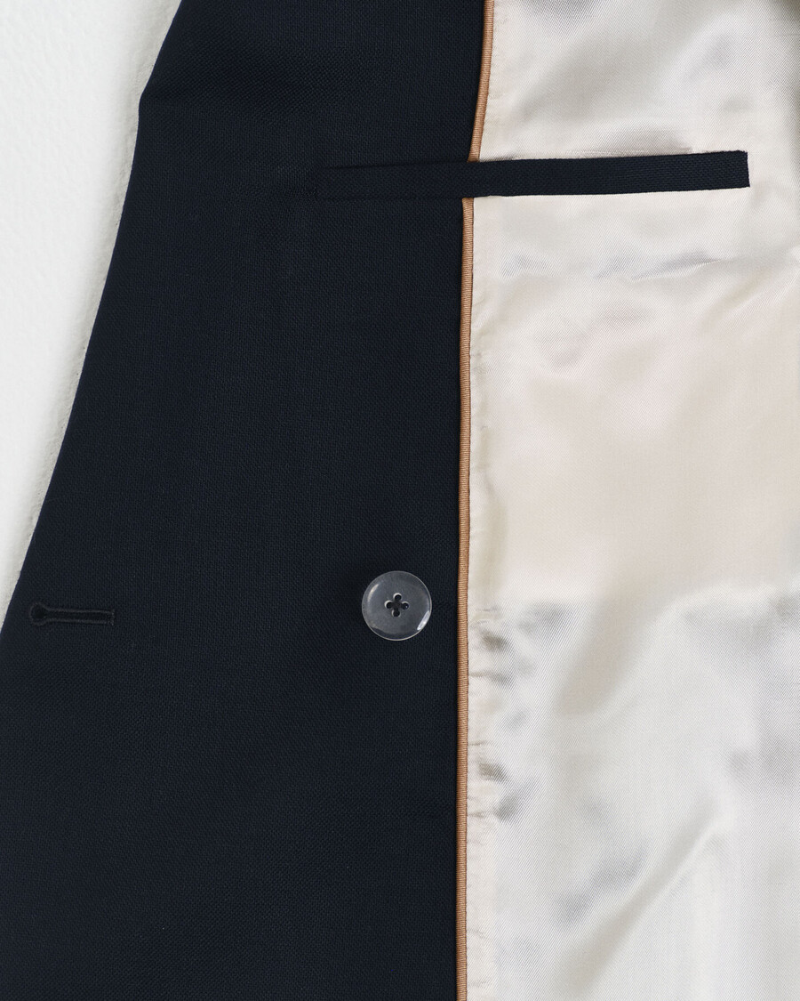 sacou club slim fit - albastru seară