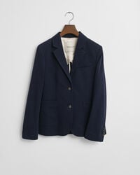 sacou piqué slim fit - albastru seară