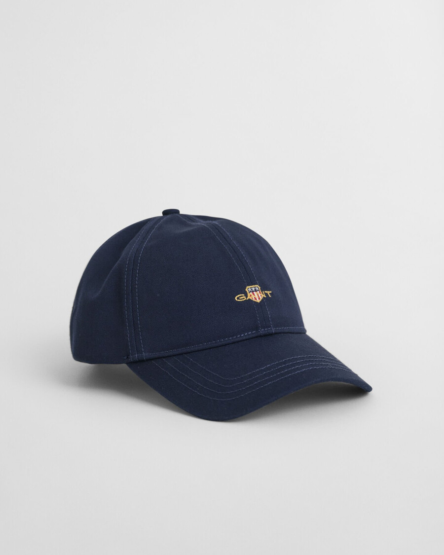 Șapcă shield din bumbac twill - bleumarin