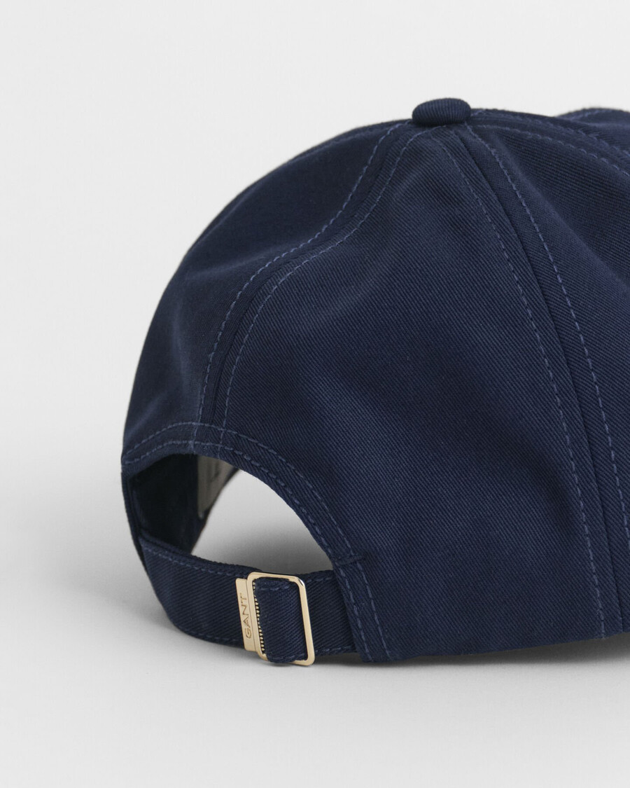 Șapcă shield din bumbac twill - bleumarin