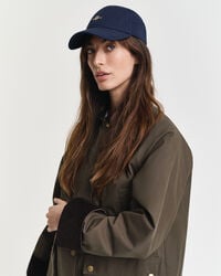 Șapcă shield din bumbac twill - bleumarin