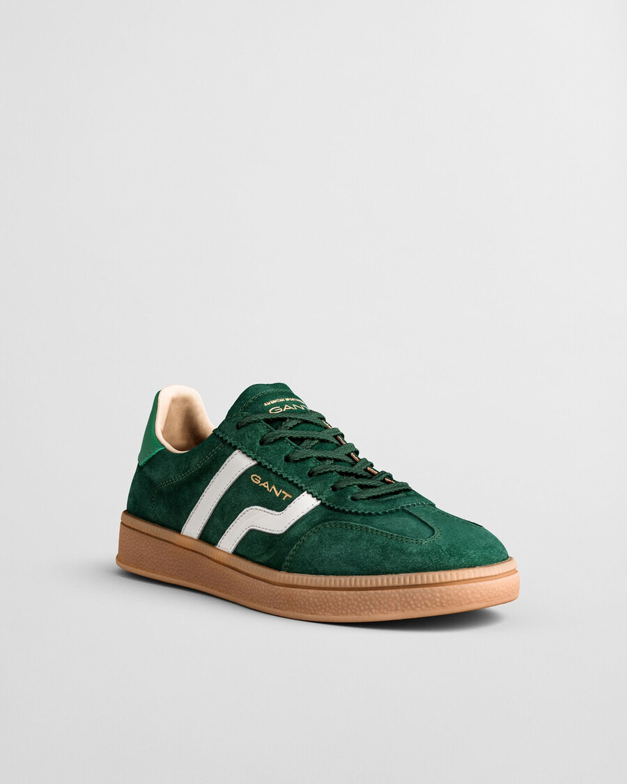 teniși cuzima suede - verde pin