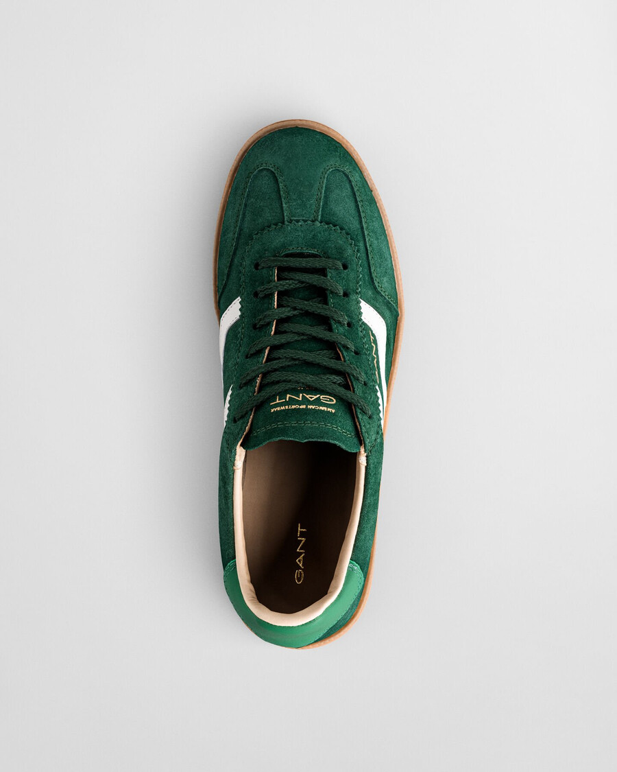 teniși cuzima suede - verde pin