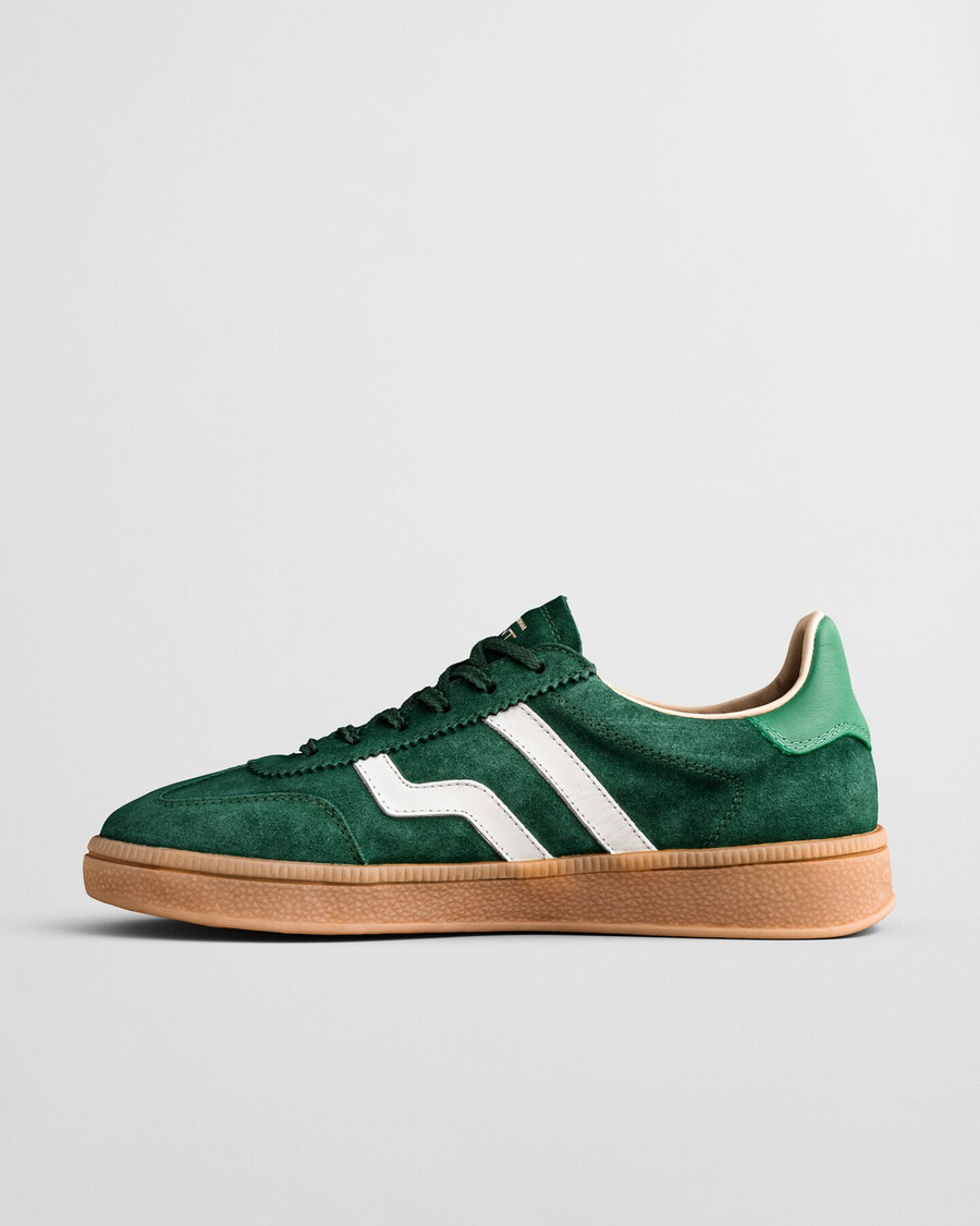 teniși cuzima suede - verde pin